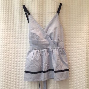 Peplum Spaghetti Strap Top